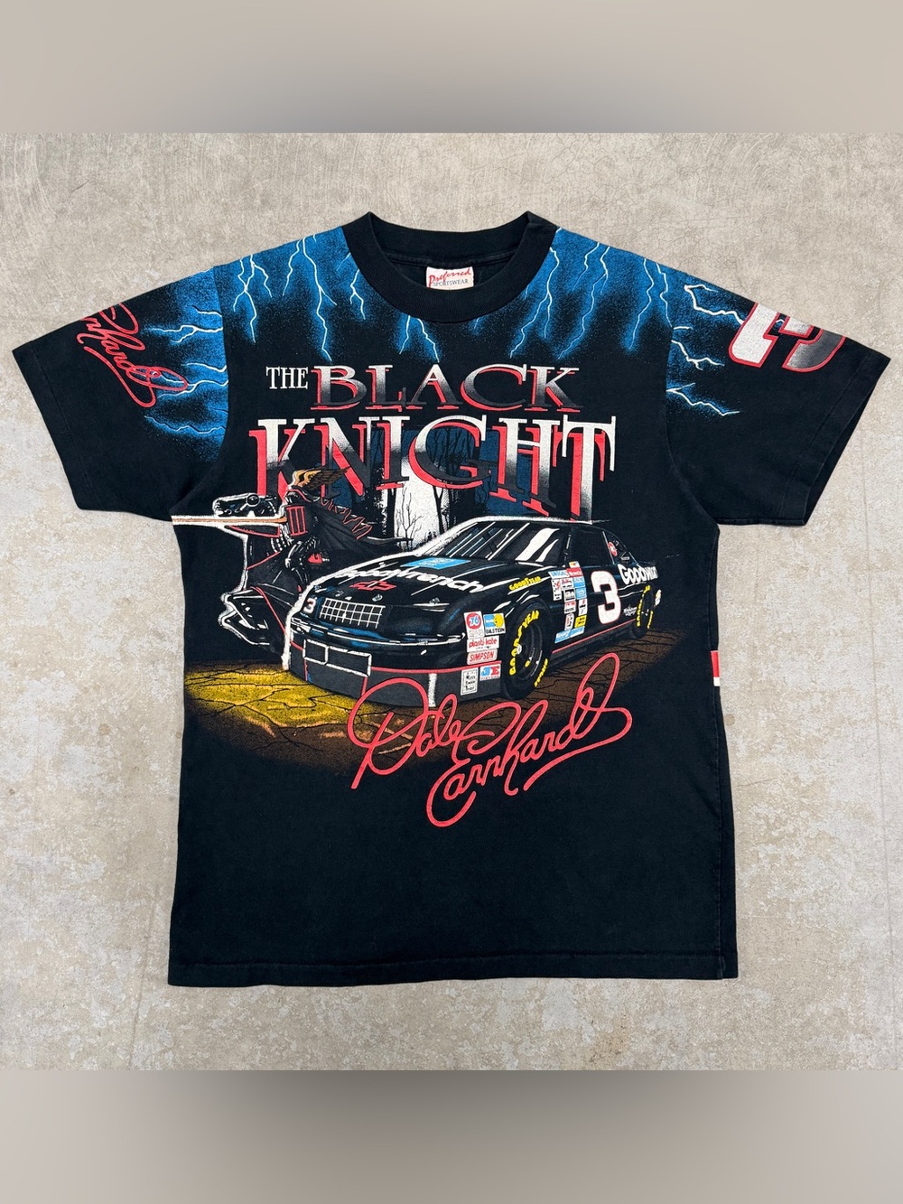 Vintage NASCAR All Over Print Shirt